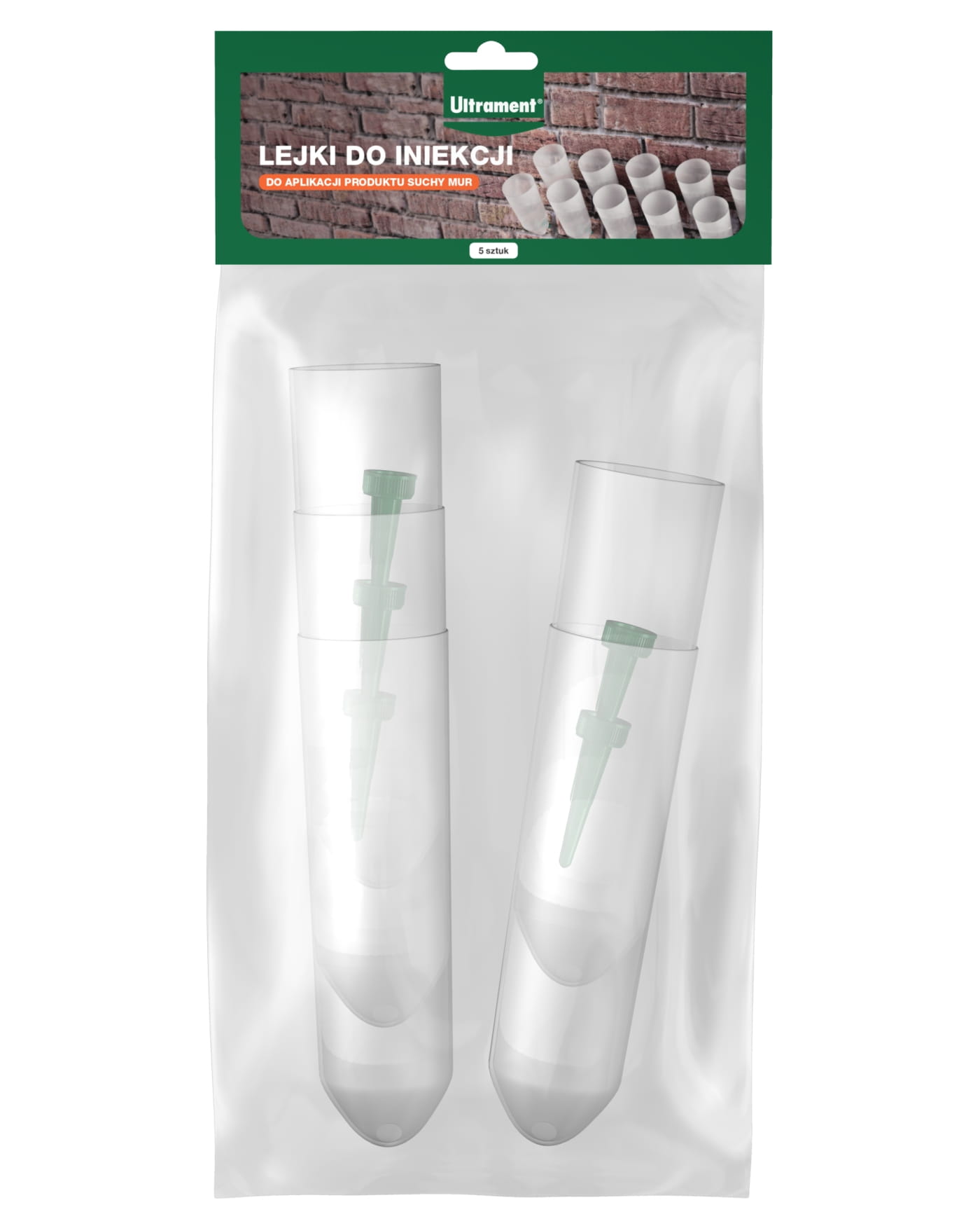 ULTRAMENT LEJKI DO INIEKCJI SUCHY MUR (5 sztuk)
