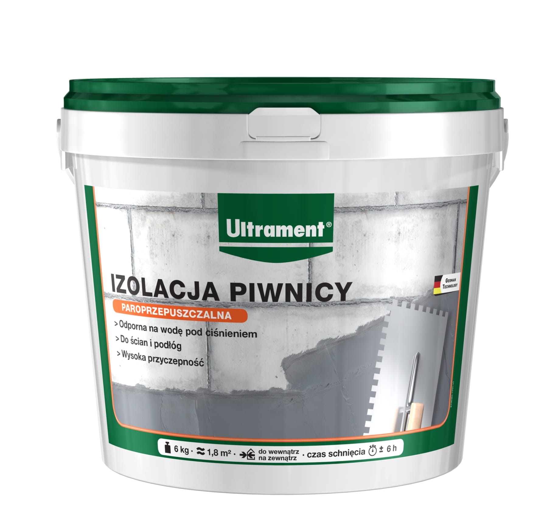 ULTRAMENT IZOLACJA PIWNICY 6KG