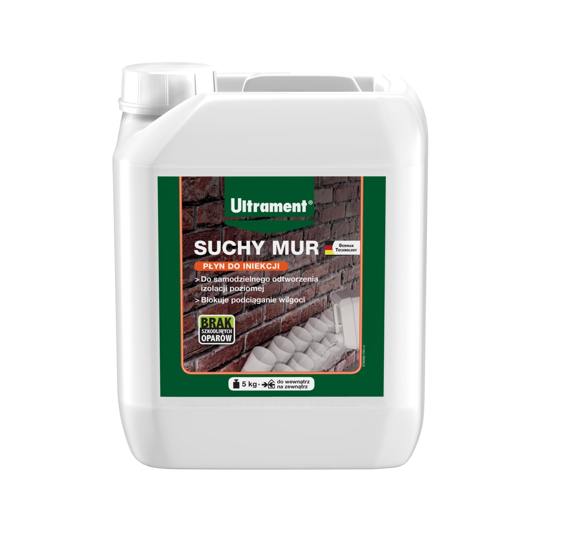 ULTRAMENT SUCHY MUR PŁYN DO INIEKCJI OSUSZANIA 5KG