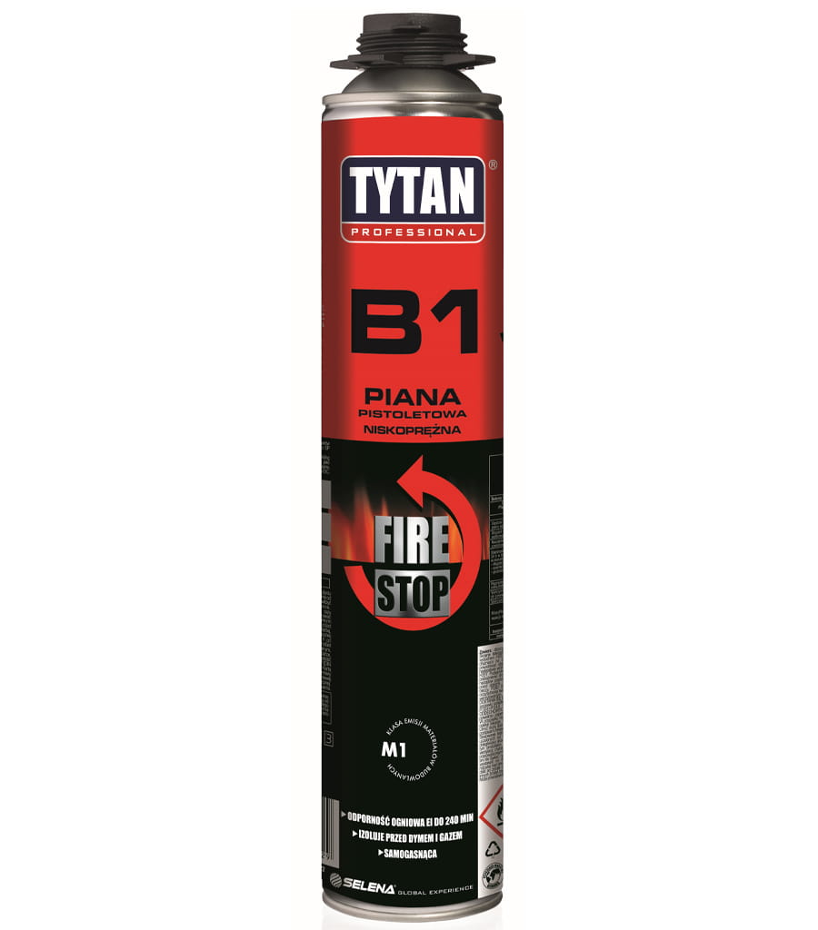 TYTAN PIANA PISTOLETOWA OGNIOODPORNA B1 750ML