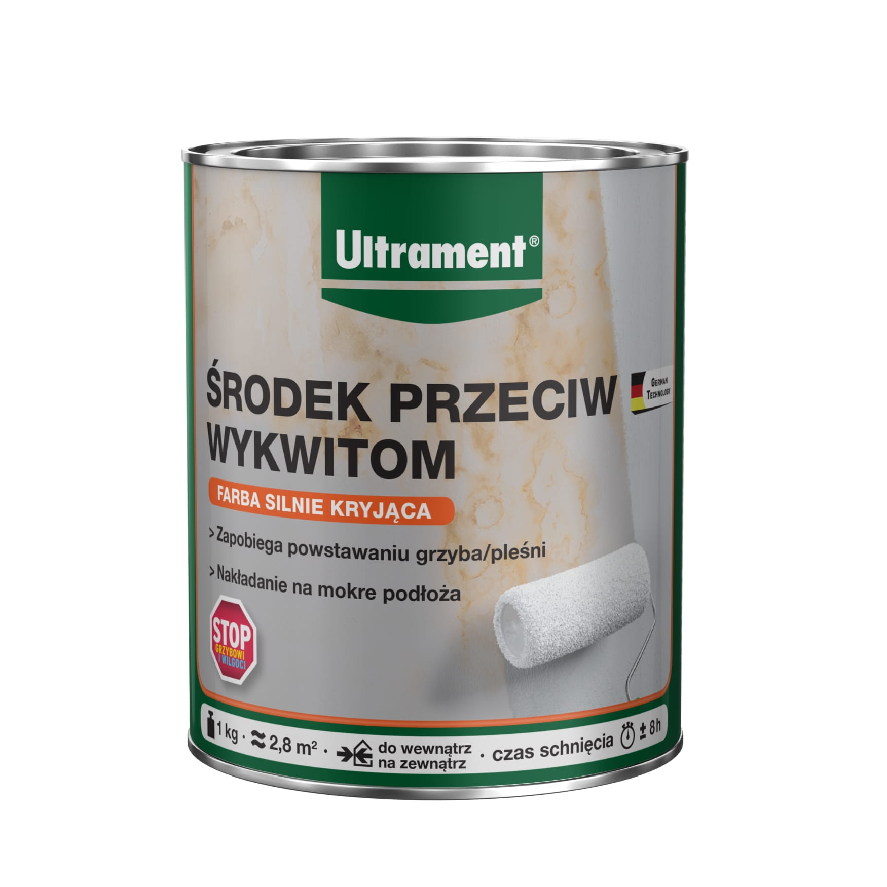 ULTRAMENT ŚRODEK PRZECIW WYKWITOM I WILGOCI 1KG