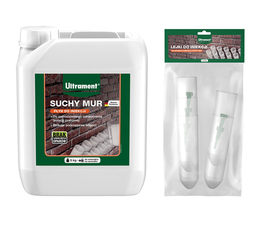ULTRAMENT SUCHY MUR ZESTAW INIEKCJE I OSUSZ. 5 KG