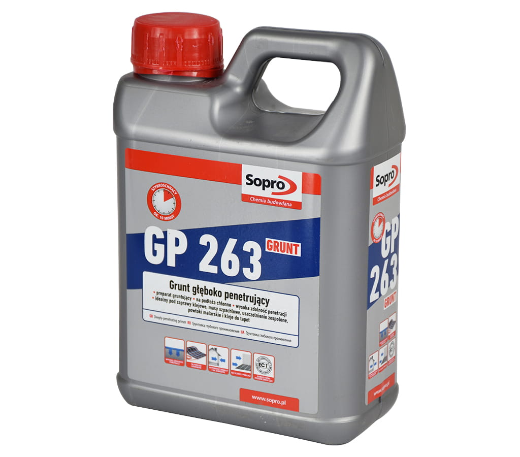 SOPRO GP263 1KG GRUNT GŁĘBOKO PENETRUJĄCY