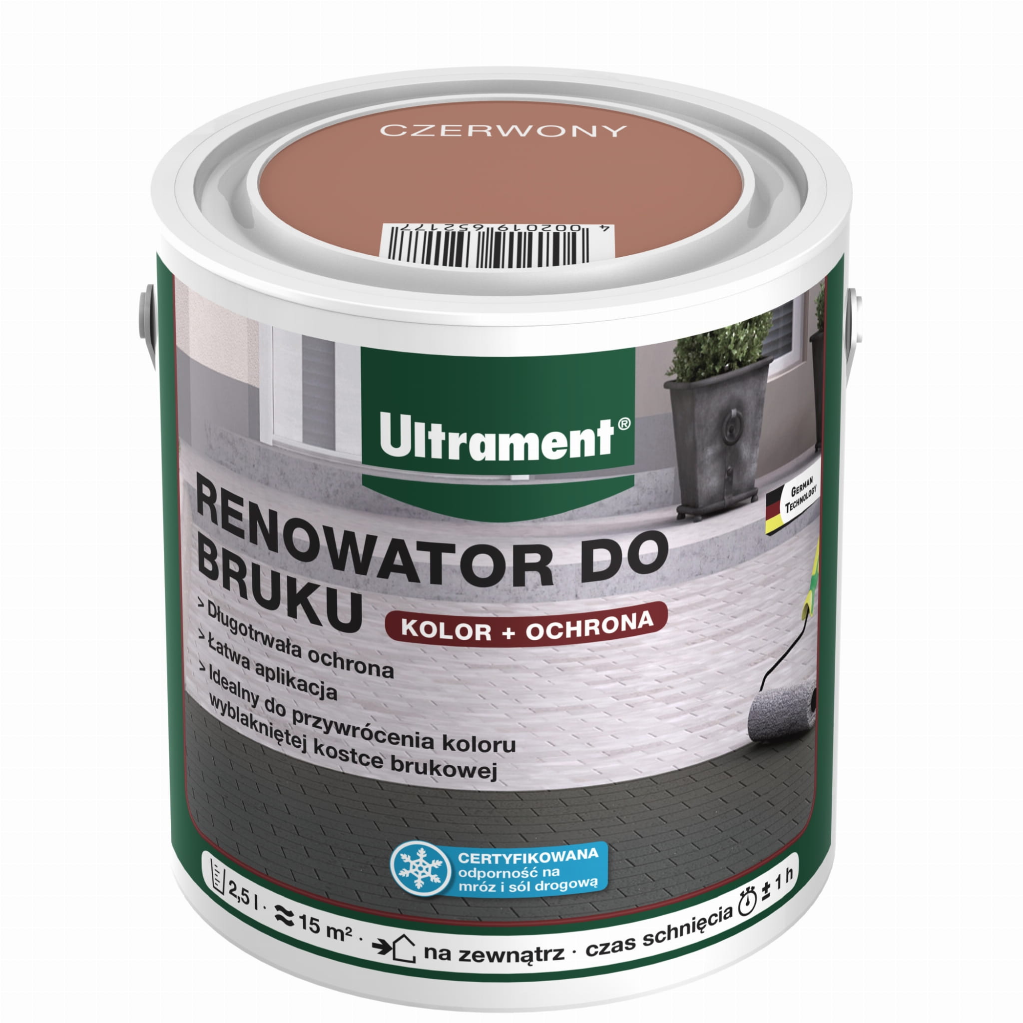 ULTRAMENT RENOWATOR DO BRUKU CZERWONY 2,5 L