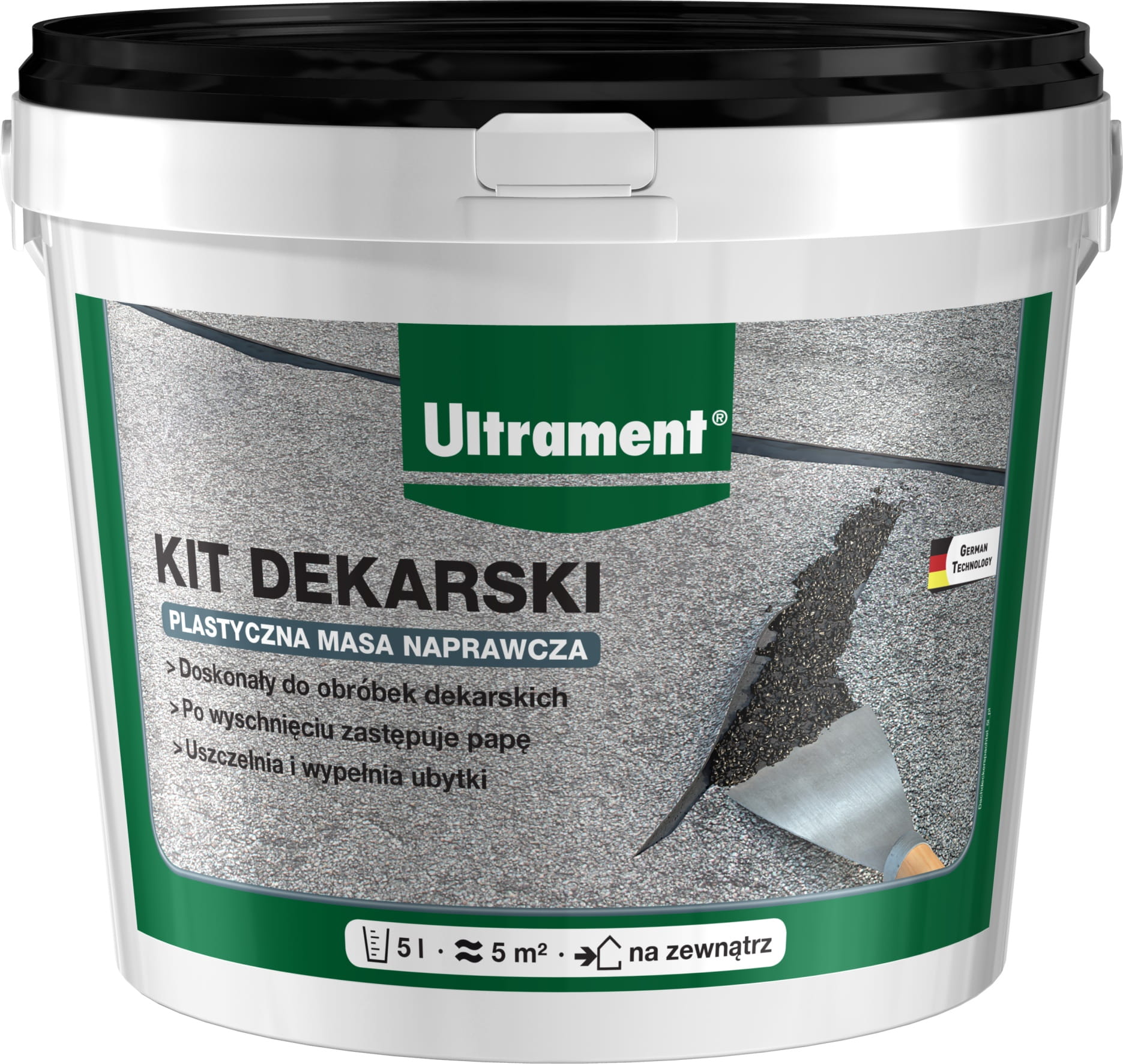 ULTRAMENT KIT DEKARSKI MASA BITUMICZNA 5L