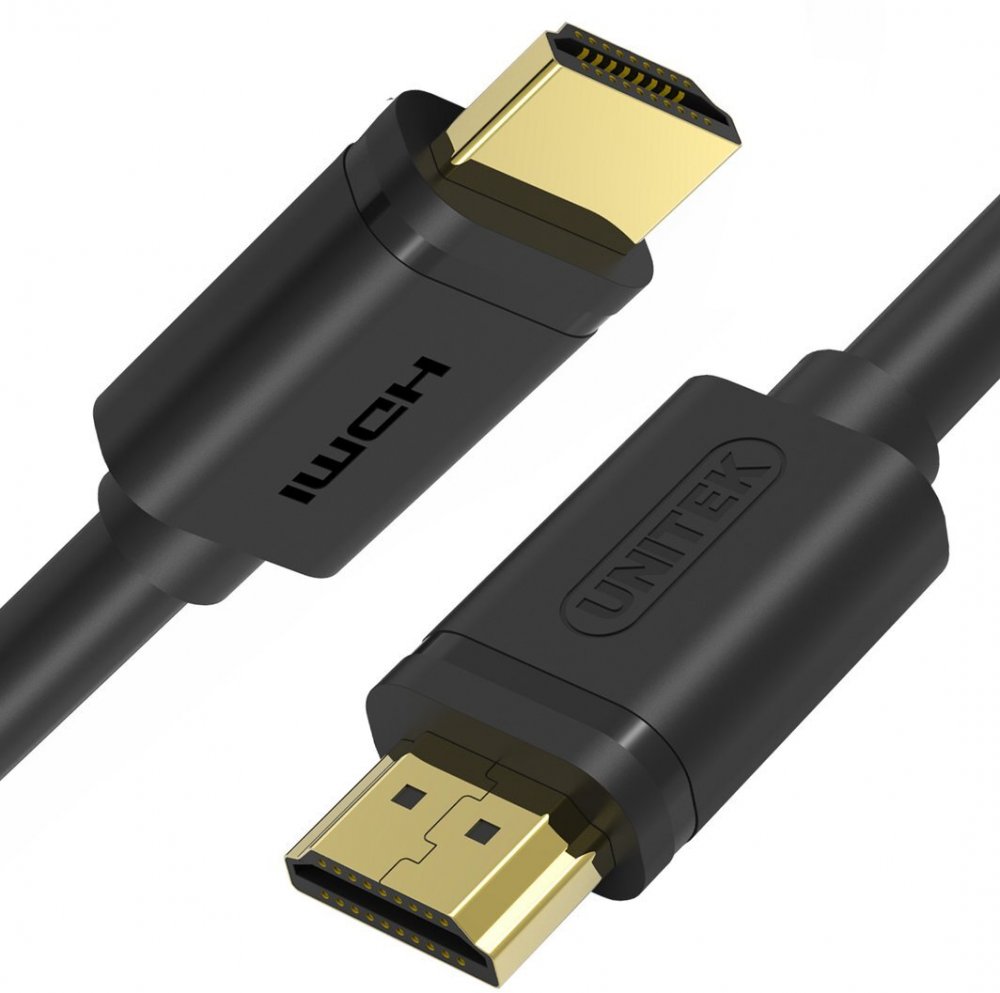 Kabel HDMI - HDMI Unitek Basic Gold Y-C139M, 3m, czarny