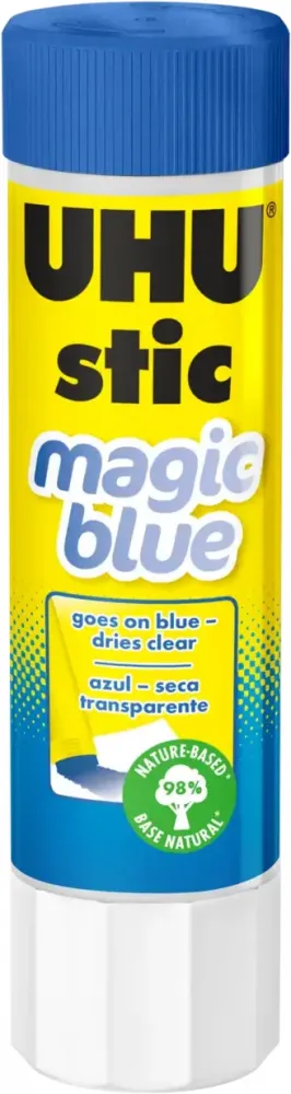 Klej w sztyfcie UHU Magic, znikający, 8.2g