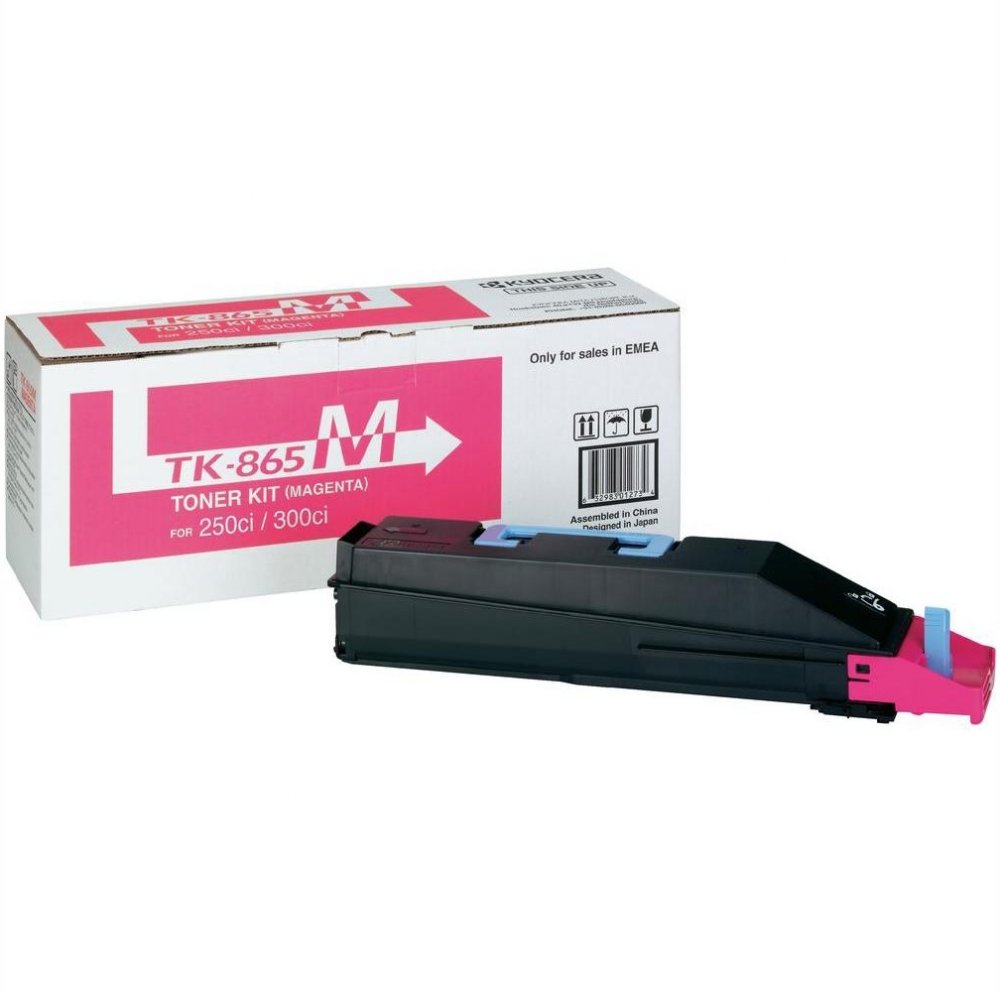 Toner Kyocera TK-865M (1T02JZBEU0), 12000 stron, magenta (purpurowy)