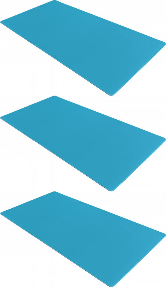 3x Podkład na biurko Leitz Ergo Cosy, 800x400mm, niebieski