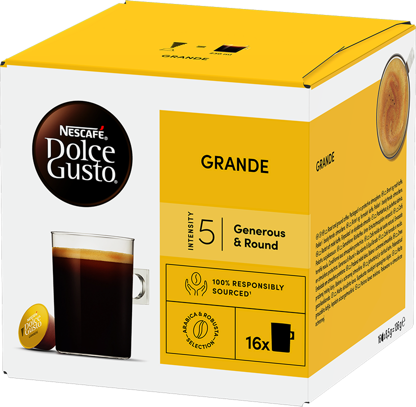 Kapsułki do ekspresu Nescafe Dolce Gusto Grande, 30 sztuk