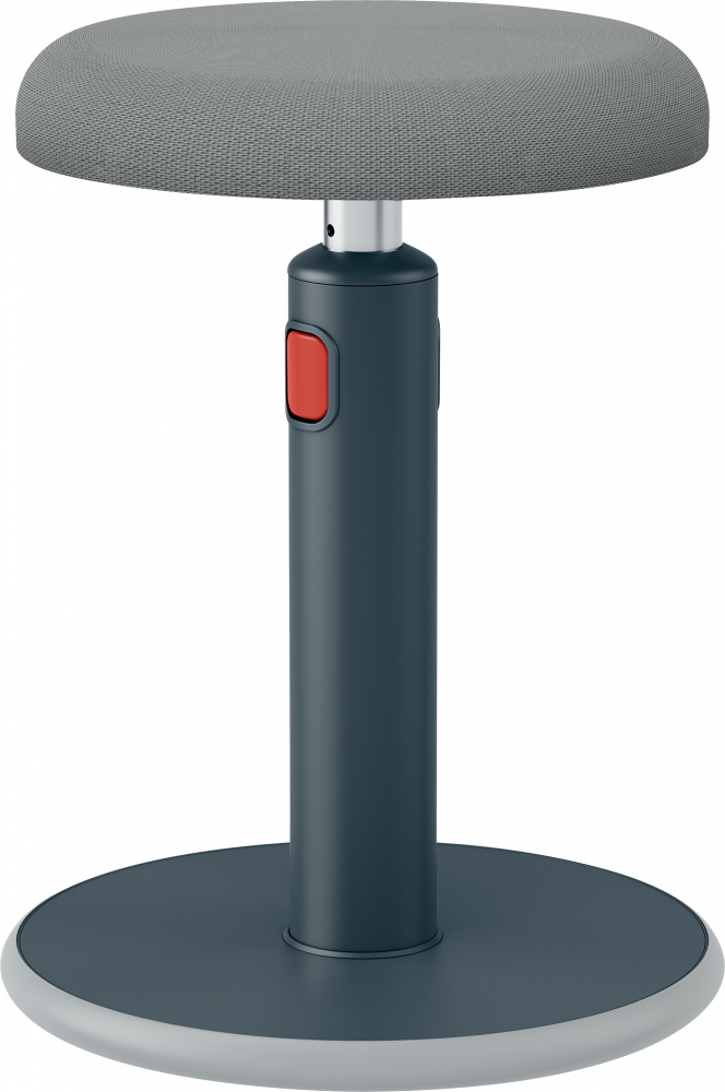 Stołek ergonomiczny Leitz Ergo Cosy, szary