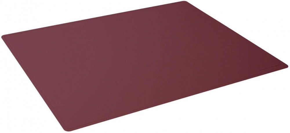Podkład ochronny na biurko Durable, ozdobne krawędzie, 530x400mm, czerwony