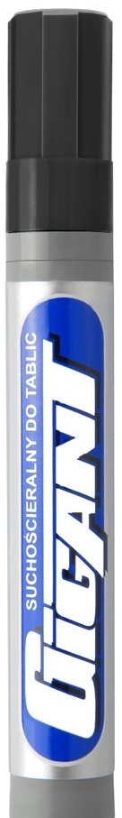 Marker suchościeralny Kamet Gigant, ścięta, czarny