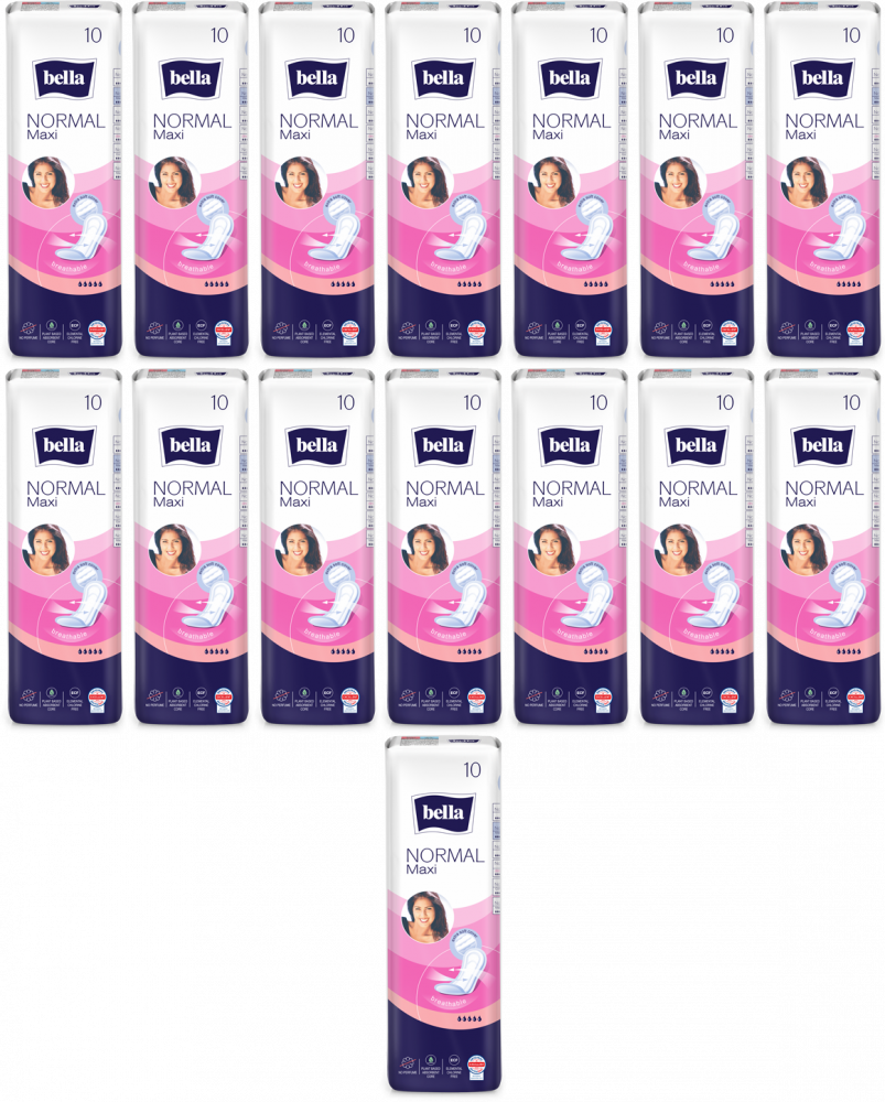 15x Podpaski Bella Normal Maxi, 10 sztuk