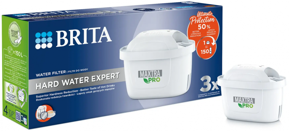 Wkład filtrujący Brita Maxtra Pro Hard Water Expert, 3 sztuki