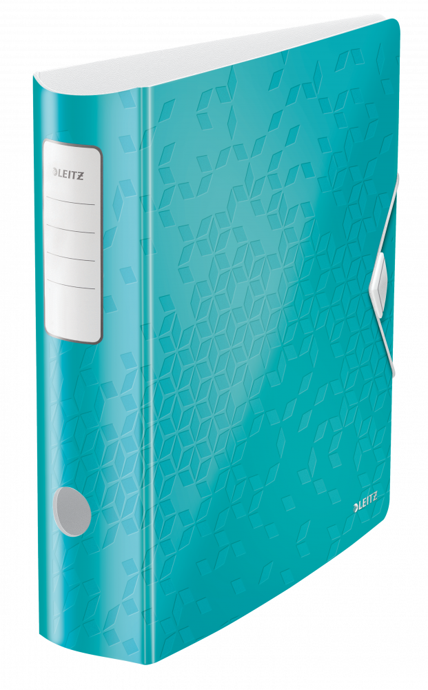 Segregator A4 Leitz 180° Active Wow, 75mm, do 500 kartek, turkusowy