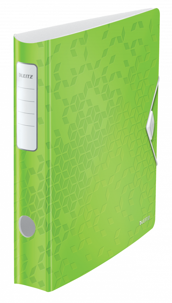 Segregator A4 Leitz 180° Active Wow, 65mm, do 350 kartek, zielony