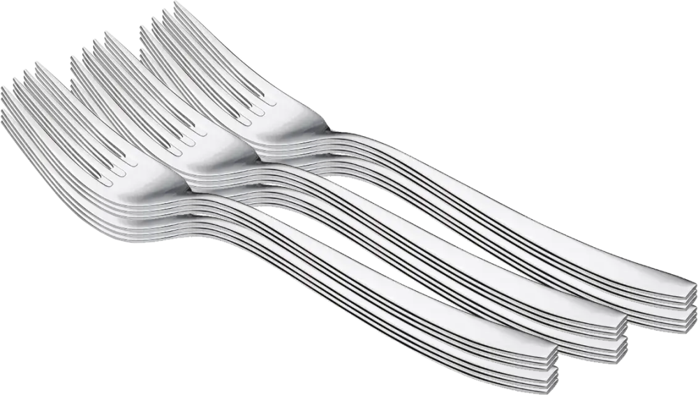 6x Widelec Altom Design Planet, 3 sztuki, srebrny