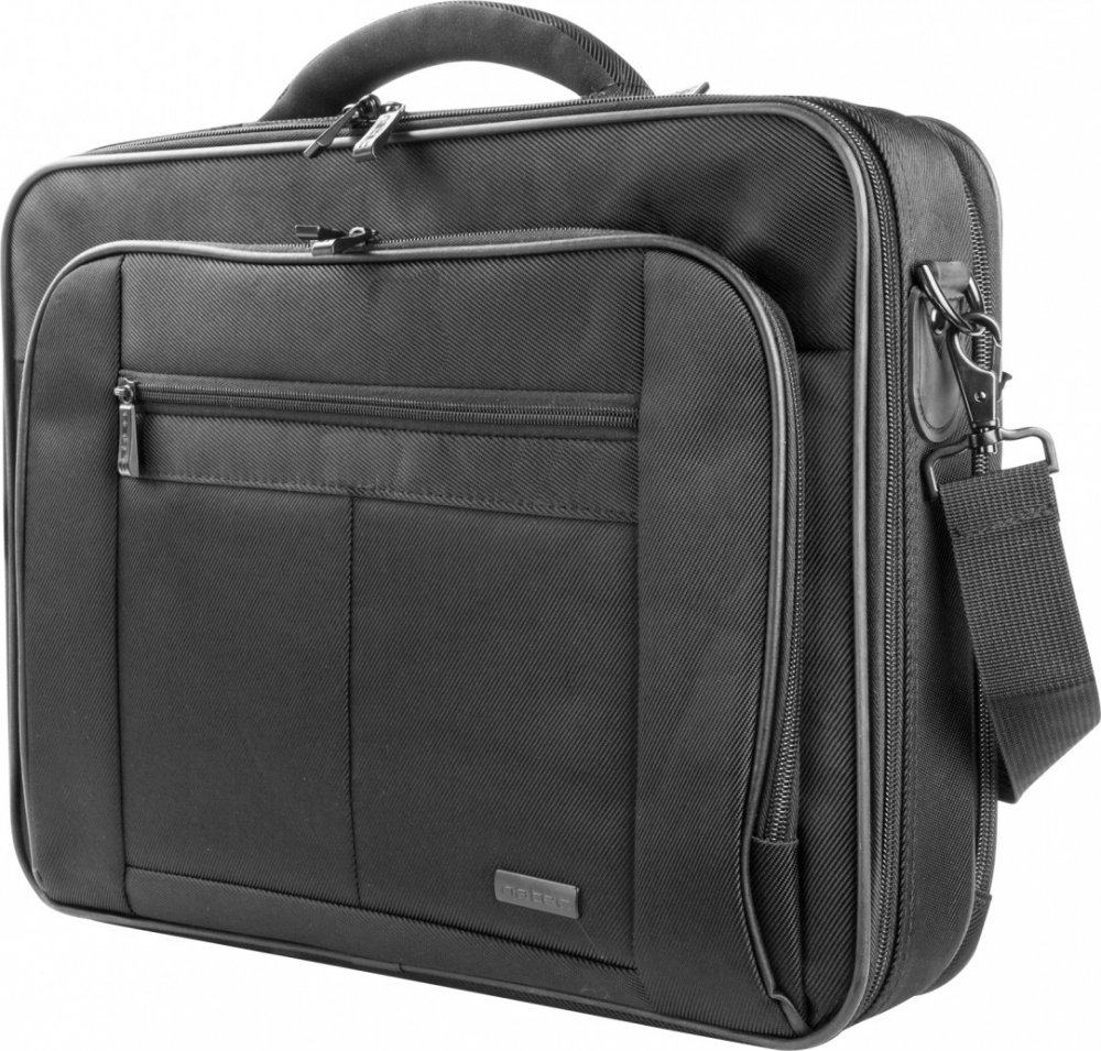 Torba na laptopa Natec Boxer, do 17.3", czarny