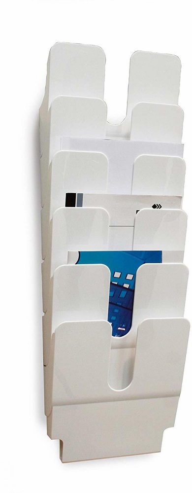 Pojemnik na dokumenty Durable Flexiplus 6, pionowy, A4, zestaw 6 sztuk, biały