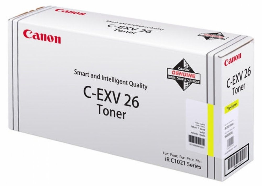 Toner Canon 1657B006 (CEXV26,CEXV26Y), 6000 stron, yellow (żółty)