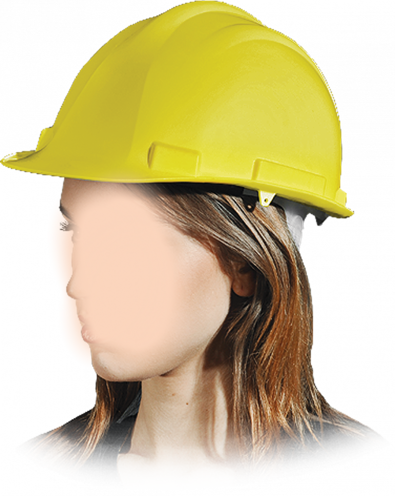 Kask ochronny Reis, Univer-Kas, żółty