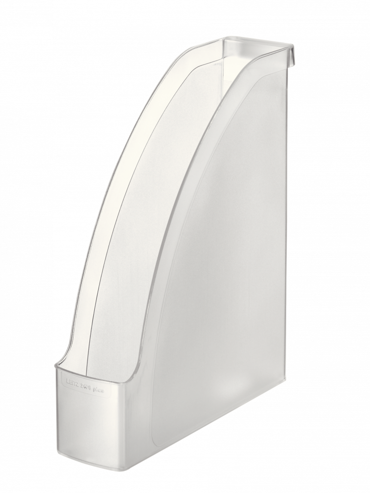 Organizer na dokumenty Leitz Plus, A4, 70mm, do 700 kartek, przezroczysty matowy