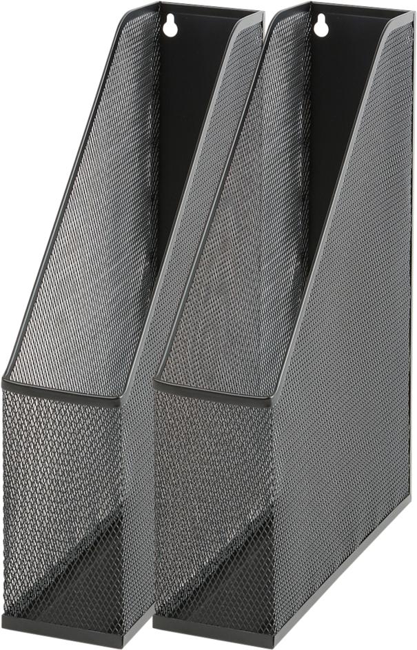 2x Organizer druciany na dokumenty Viking, A4, 75mm czarny