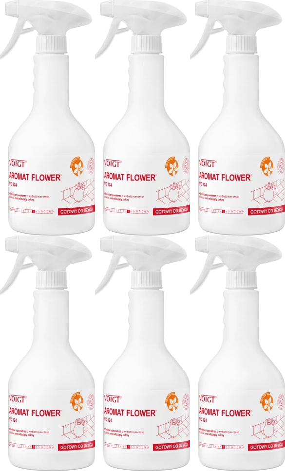 6x Odświeżacz powietrza Voigt VC124 Aromat Flower, 600ml