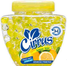 Odświeżacz powietrza Cirrus kulki, lemon tree, żel, 250g