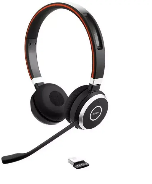 Słuchawki bezprzewodowe Jabra Biznes Evolve 65 TE MS link 390A Stereo, czarny