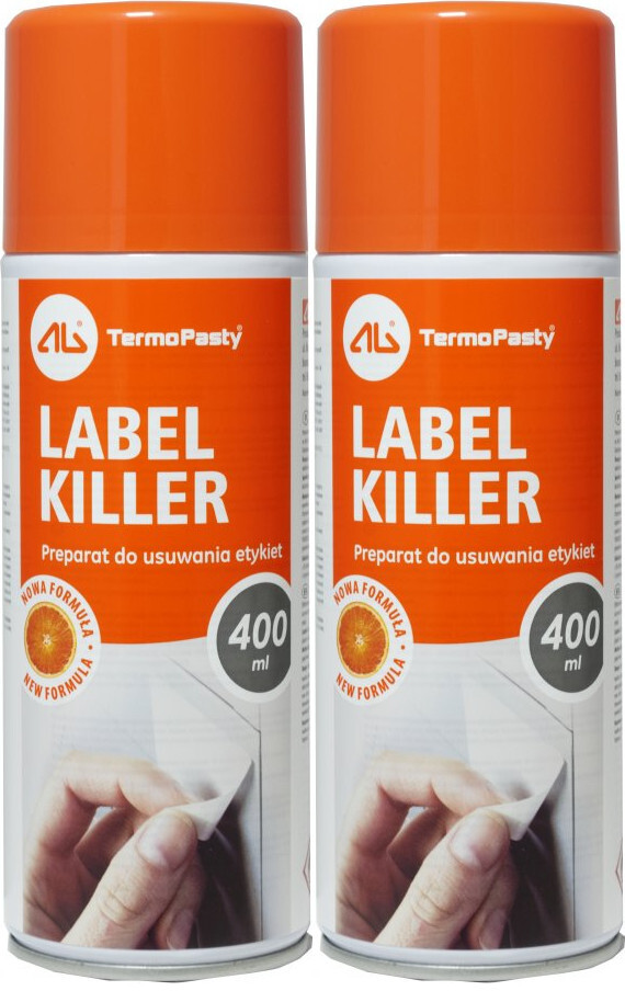 2x Spray do usuwania etykiet Label Killer, 400ml