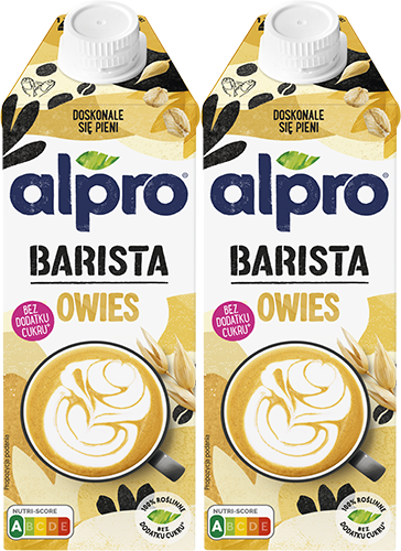 2x Napój owsiany Alpro Barista, 750ml