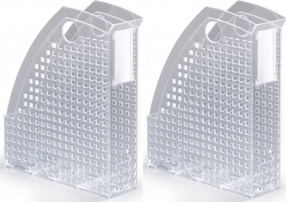 2x Organizer na katalogi Durable Trend, A4, przezroczysty