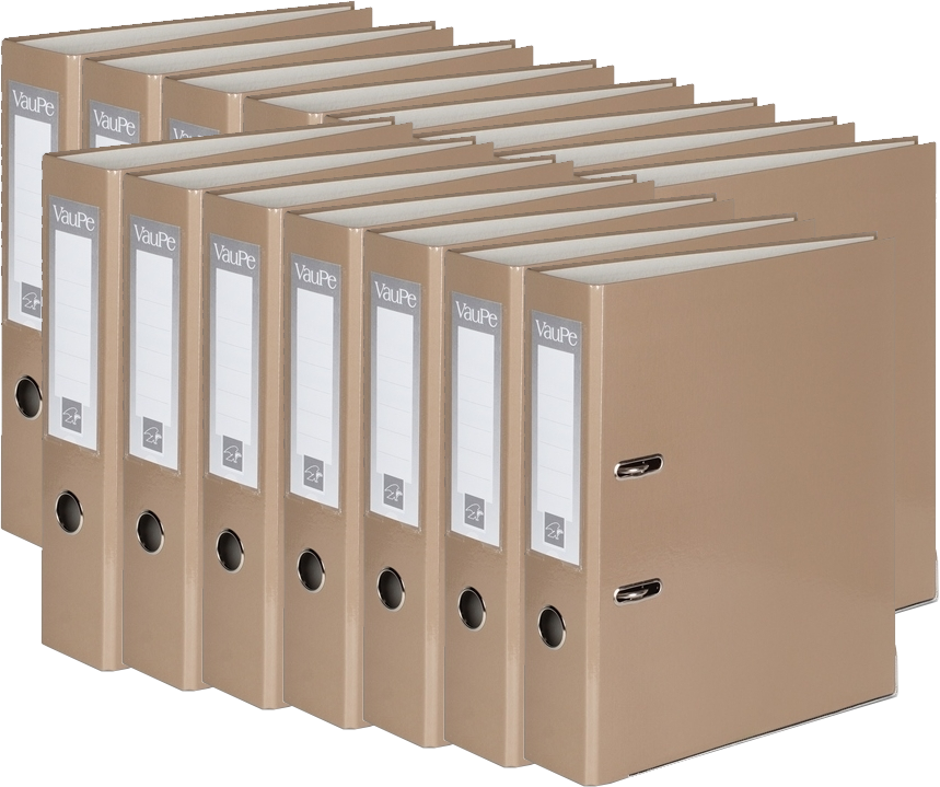 15x Segregator A4 VauPe FCK, 50mm, kakaowy