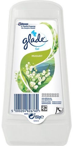 Odświeżacz powietrza Glade by Brise, konwaliowy, żel, 150g