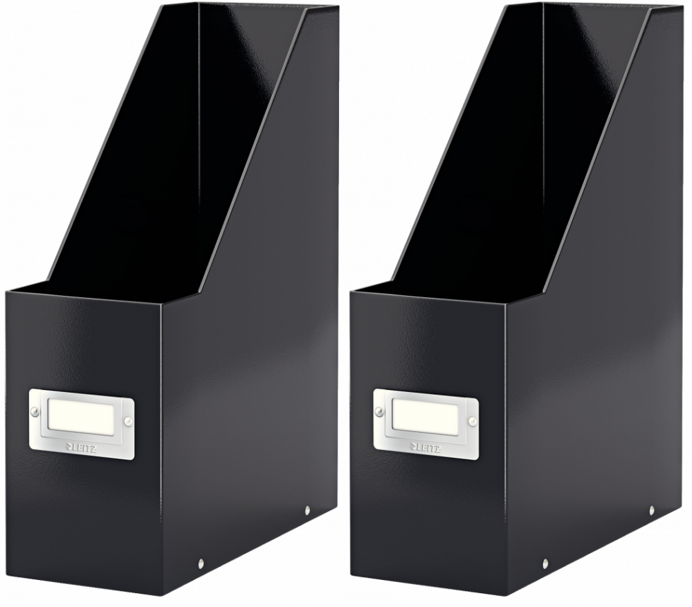 2x organizer Leitz Wow Click&Store, A4, 95mm, do 950 kartek czarny