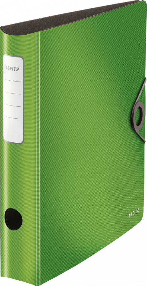 Segregator A4 Leitz 180° Solid Active, 65mm, do 350 kartek, jasnozielony