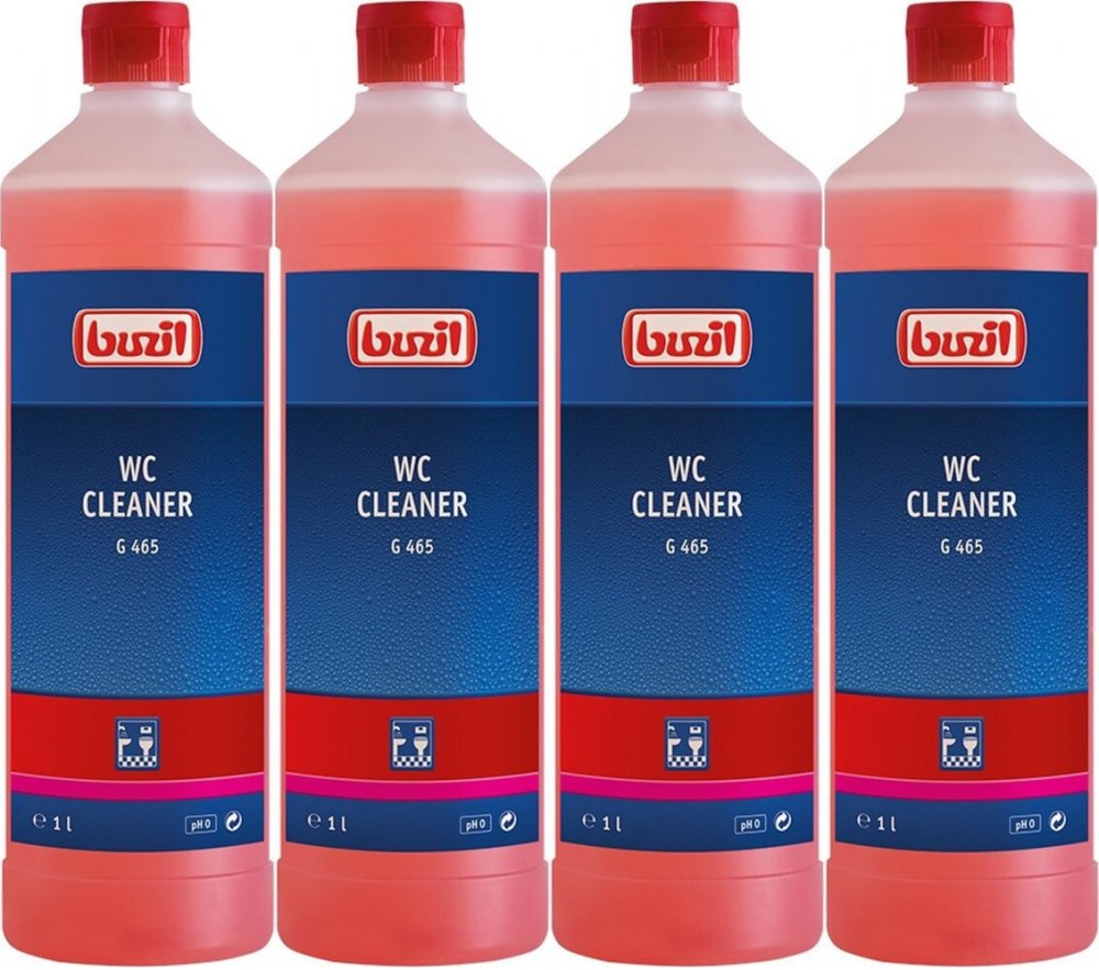 4x Środek do toalet Buzil WC Cleaner, 1l