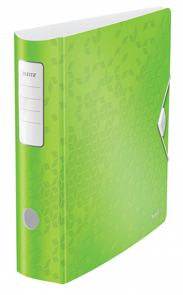 Segregator A4 Leitz 180° Active Wow, 82mm, do 500 kartek, zielony