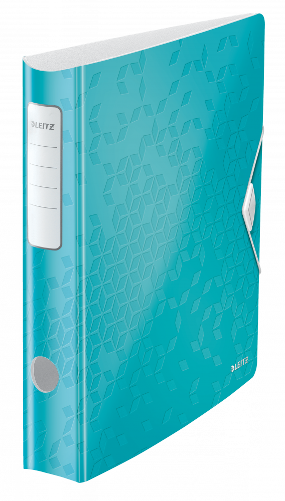 Segregator A4 Leitz 180° Active Wow, 65mm, do 350 kartek, turkusowy