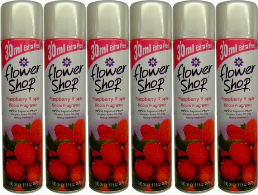 6x Odświeżacz powietrza General Fresh Arola XXL, spray, owoce leśne, 400ml