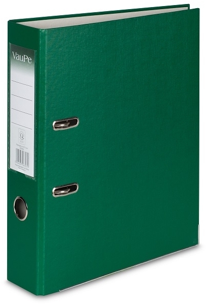 Segregator A4 VauPe Biznes, 75mm, zielony