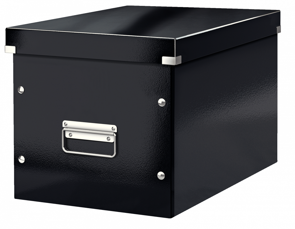 Pudło uniwersalne Leitz Click&Store, rozmiar L (320x310x360mm), czarny