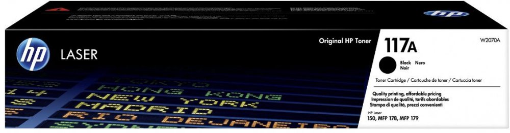 Toner HP 117A (W2070A), 1000 stron, black (czarny)
