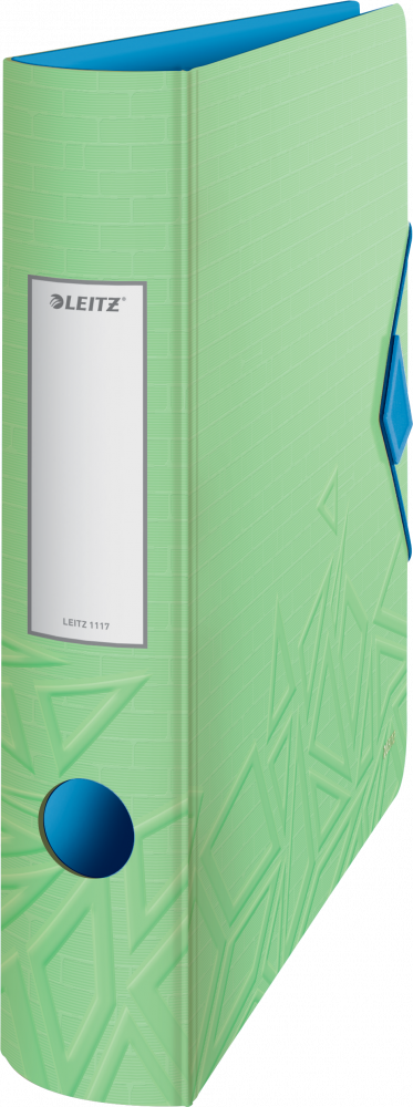 Segregator A4 Leitz 180° Active Urban Chic, 65mm, do 350 kartek, zielony