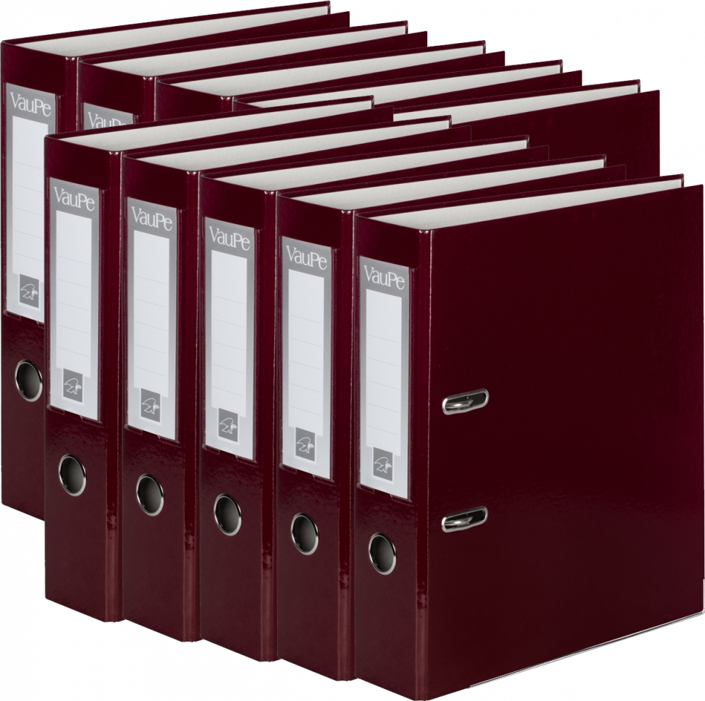 10x Segregator A4 VauPe FCK, 50mm, czekoladowy