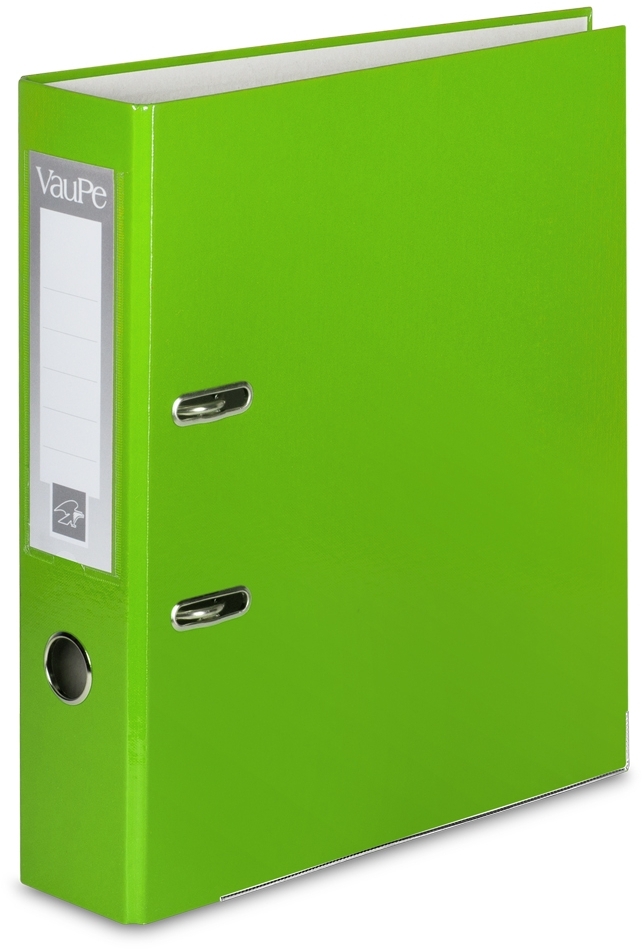 Segregator A4 VauPe FCK, 75mm, do 500 kartek, jasnozielony