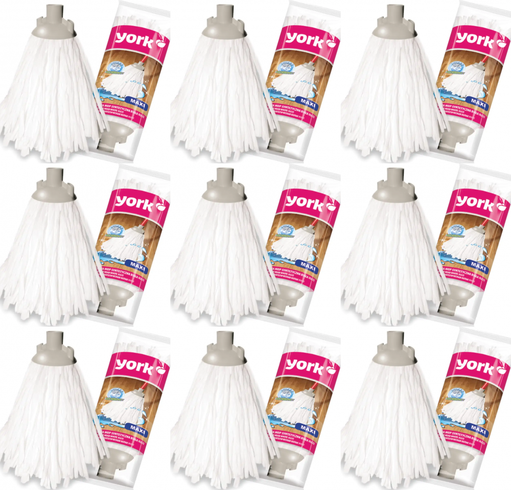 9x Mop paskowy York Bian Maxi, końcówka