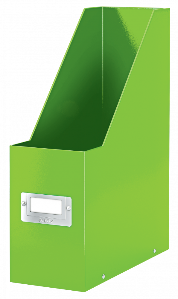 Organizer Leitz Wow Click&Store, A4, 95mm, do 950 kartek, zielony metalik